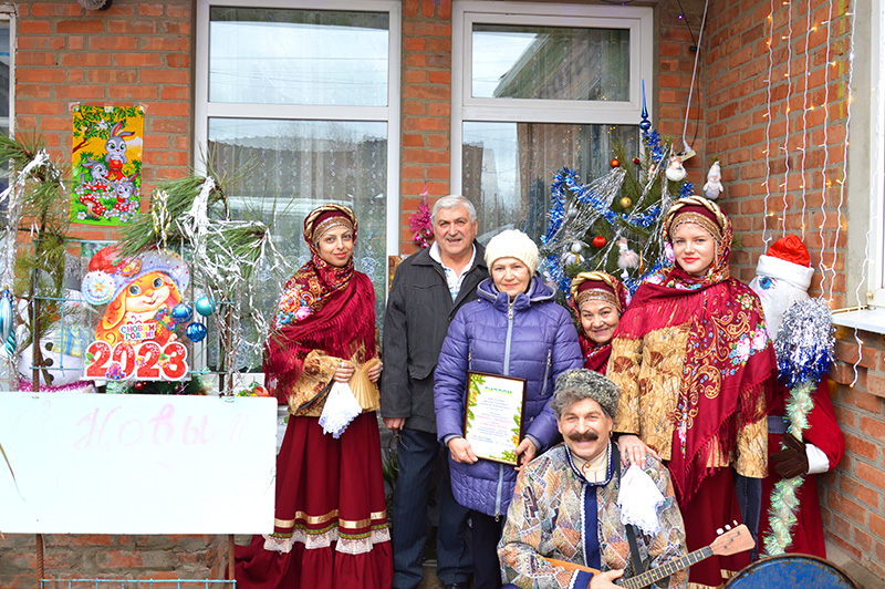 Поздравление победителей конкурса «Новогодний Семикаракорск - 2022»