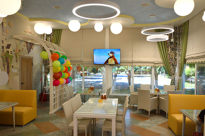 Открытие обновленного кафе «Акварель»