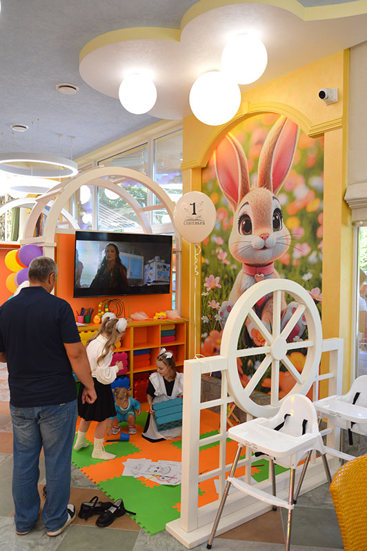 Открытие обновленного кафе «Акварель»